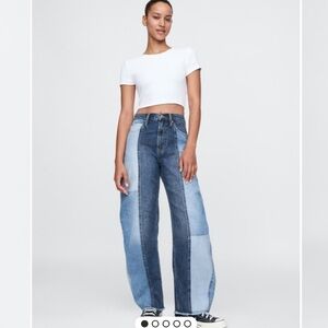 Gap Patchwork Denim Jeans 31